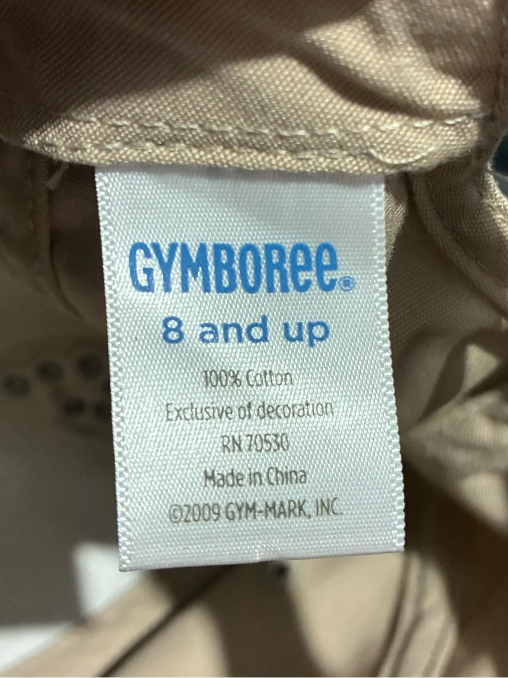 Gymboree Octopus Youth Kids Hat Size 8+ Adjustable Ball Cap Baseball Brown Blue